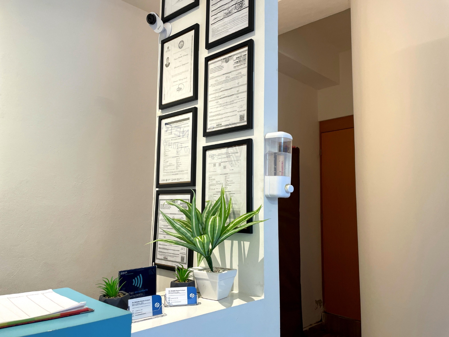 Certificados profesionales del Dr. Octavio Rebollar Enríquez